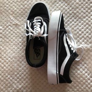 Platform van sneakers